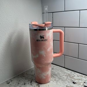 Stanley cup, pink tie dye!